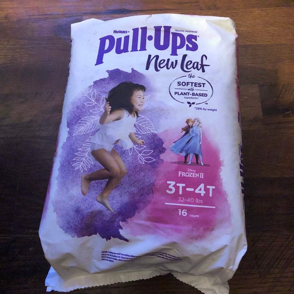 Pull ups new leaf 3t-4t 16 count